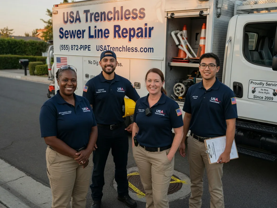 Sewer Line Repair company in Nashoba, OK